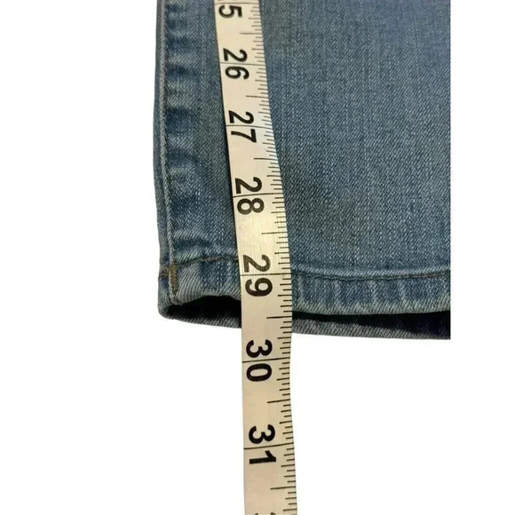 Warp + Weft JFK New York City Skinny Jeans Size 27 x 29‎ Lightly Distressed - Picture 6 of 7